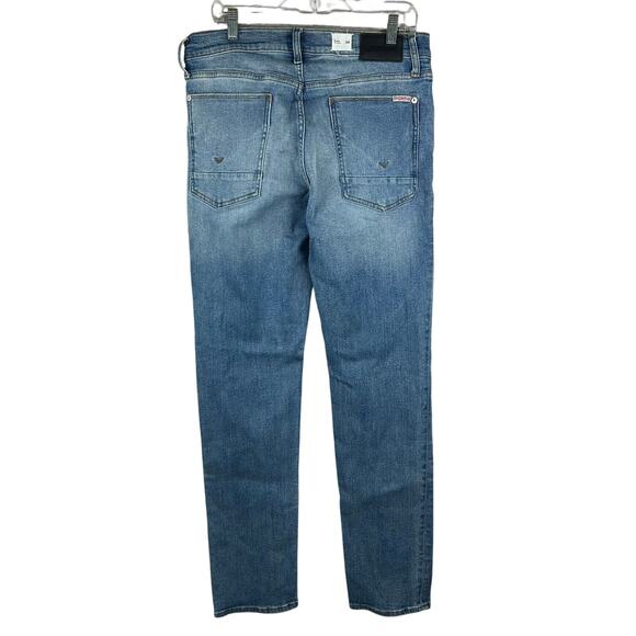 Hudson Jeans Mens Blue Denim Slim Fit Jeans - Picture 5 of 9